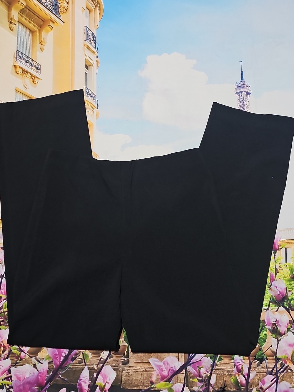 Joseph Ribkoff Black High-Waisted Pull on Pants Size 6